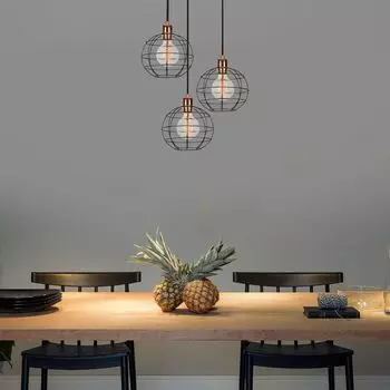 Opviq, Tellini- Tellini OPV, черный, люстра, СТАЛЬНОЙ КОРПУС