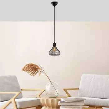 Opviq, TELYILDO- TELYILDOFLG, черный, люстра, 20 x 20 x 117 см, металлический корпус