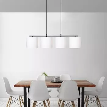 Opviq, Вализ- Вализ ОПВ, черный,белый, люстра, 110 х 25 см, корпус металл