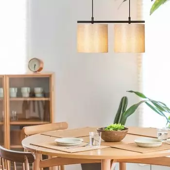 Opviq, Вализ- Вализ ОПВ, кремовый, |,черный, люстра, 47 х 20 см, корпус металл, бежевый