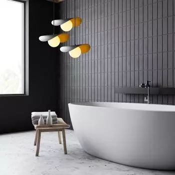 Opviq, Ватоз- Ватоз ТТМ, черный, люстра, 60 х 60 см, корпус металл