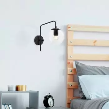 Opviq, Viran- Viran FLG, черный, настенные светильники, 15 х 32 х 32 см, металлический корпус