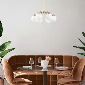 Opviq, Viran- Viran FLG, винтаж, люстра, 56 х 56 х 43 см, металлический корпус