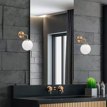 Opviq, Viran- Viran FLG, винтаж, настенные светильники, 15 х 27 х 25 см, металлический корпус