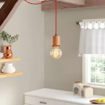 Opviq, Xanthos- Ксантос НОР, красный, люстра, СТАЛЬНОЙ КОРПУС