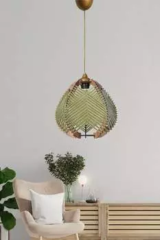 Opviq, YL225, подсвечник, светло-зеленый, 25 х 25 х 30 см