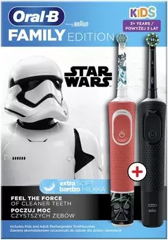 Oral-B Family Edition Star Warsэлектрическая зубная щетка, 1 шт.