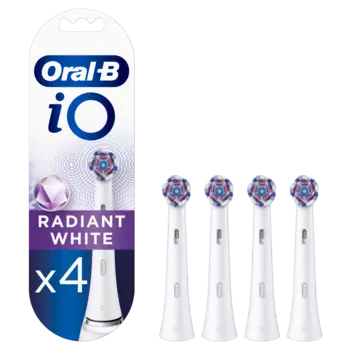 Oral-B IO Rad White Сменные насадки для магнитной зубной щетки, 4 шт./уп.