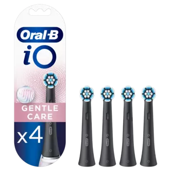 Oral-B IO Sens Black Сменные насадки для магнитной зубной щетки, 4 шт./уп.