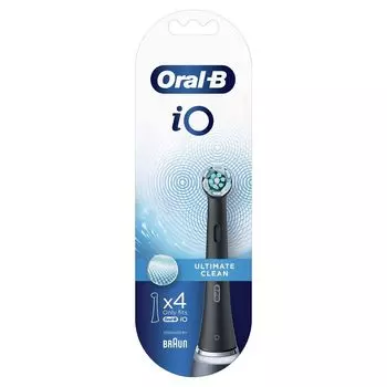 Oral-B iO Ultimate Clean Black электрические зубные щетки, 4 шт.