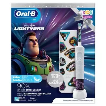 Oral-B Kid 3+ Lightyearэлектрическая зубная щетка, 1 шт.