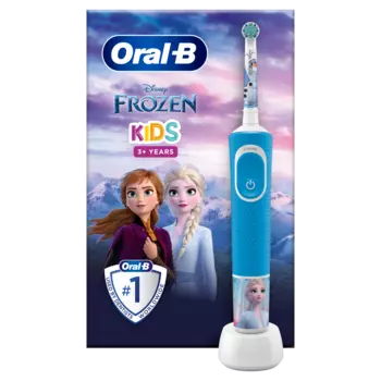 Oral-B Kids Frozen 2 электрическая зубная щетка для детей старше 3 лет: ручка, 1 шт. + наконечник, 1 шт.