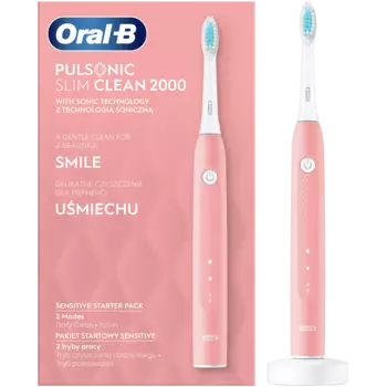 Oral-B Pulsonic Slim Clean 2000 Pink звуковая зубная щетка, 1 шт.