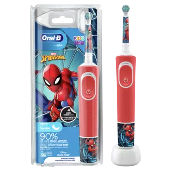 Oral-B Spiderman электрическая зубная щетка аккумуляторная для детей старше 3 лет, 1 шт.