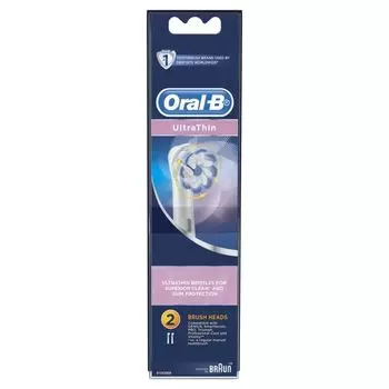 Oral B Ультратонкая электрическая зубная щетка Oral-B (EB60), сменный блок, 2 дюйма, White