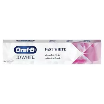 Oral B Зубная паста Oral-B 3DWhite Fast White Fortifying Mineral 160 г, Pink