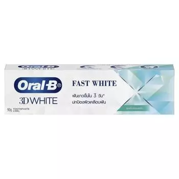 Oral B Зубная паста Oral-B 3DWhite Fast White Cooling Mint 90 г, Blue
