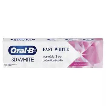 Oral B Зубная паста Oral-B 3DWhite Fast White Fluoride 90 г, Pink