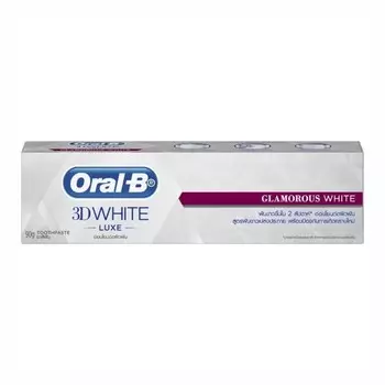 Oral B Зубная паста Oral-B 3DWhite Luxe Glamorous White 90 г, Red