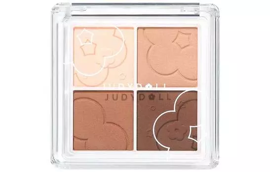 Orange Blossom JUDYDOLL Тени для век Женщины, #46 Блюдо из вяленой глицинии