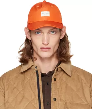 Оранжевая бейсболка Addison rag &amp; bone