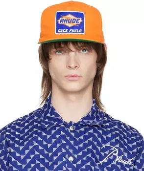 Оранжевая бензиновая крышка Rhude