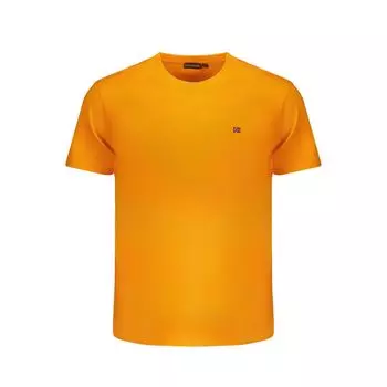 Оранжевая хлопковая футболка Napapijri