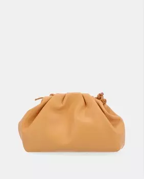 Оранжевая кожаная сумка через плечо Alohas, оранжевый