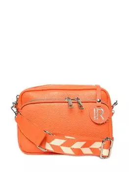 Оранжевая кожаная сумка Isabella Rhea, оранжевый