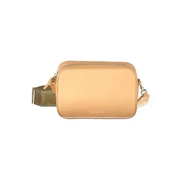 Оранжевая кожаная сумочка Coccinelle