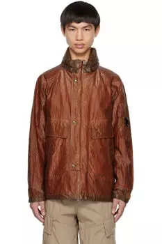 Оранжевая куртка с капюшоном C.P. Company