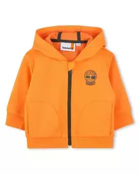 Оранжевая мальчишеская куртка с длинными рукавами Timberland, оранжевый