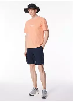 Оранжевая мужская футболка с круглым вырезом 12240121_JORVESTERBRO TEE SS CREW N Jack & Jones, оранжевый