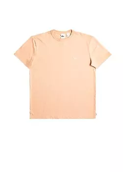Оранжевая мужская футболка с круглым вырезом Quiksilver