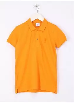 Оранжевая мужская футболка TP01IY024 U.S. Polo Assn., оранжевый