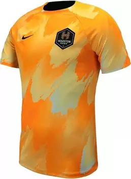 Оранжевая предматчевая майка Nike Adult Houston Dash 2024