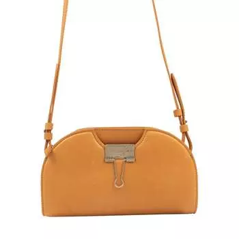 Оранжевая швейцарская сумка для фотоаппарата теленка Off-White, оранжевый