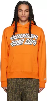 Оранжевая толстовка Billionaire Boys Club с курсивом