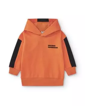 Оранжевая толстовка для мальчика с капюшоном Charanga, оранжевый