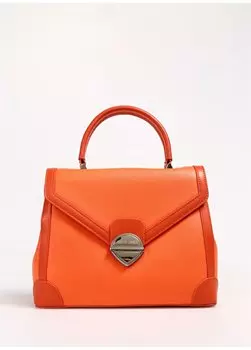 Оранжевая женская сумка 22х28х12 см 7058-1 David Jones, оранжевый