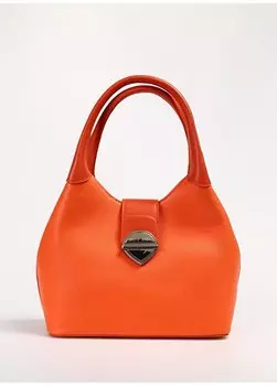 Оранжевая женская сумка через плечо 20X26x14 см 7058-2 David Jones, оранжевый