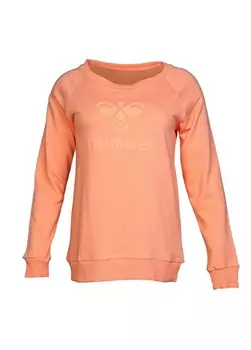 Оранжевая женская толстовка Hummel