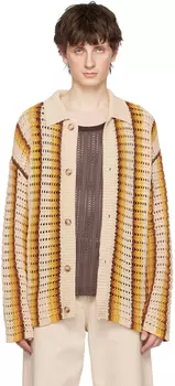 Оранжево-бежевый кардиган Elmer CMMN SWDN