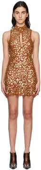 Оранжевое мини-платье Kyo KNWLS