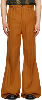 Оранжевые мега-брюки EGONlab