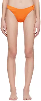 Оранжевые плавки бикини Le Papier 'Le Bas De Maillot Signature' Jacquemus