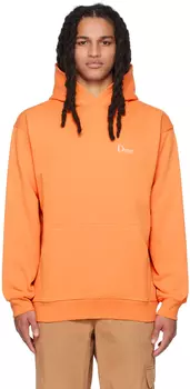 Оранжевый худи с вышивкой Dime