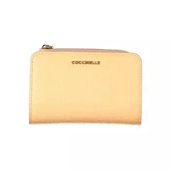 Оранжевый кожаный кошелек Coccinelle