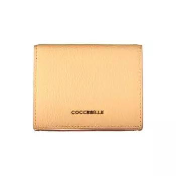 Оранжевый кожаный кошелек Coccinelle