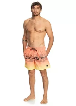 Оранжевый мужской купальник-шорты Quiksilver